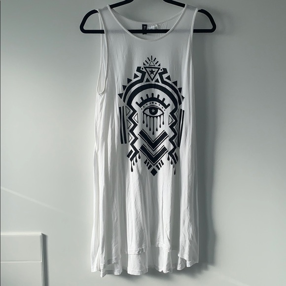 H&M Divided Sleeveless Jersey Dress